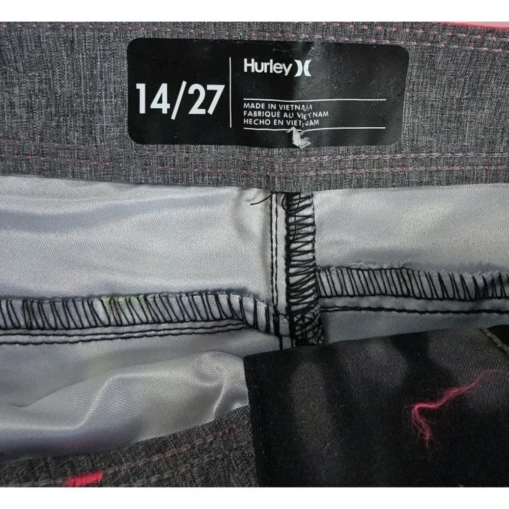HURLEY BOYS‎ SWIM TRUNKS SIZE 14/27 8.5